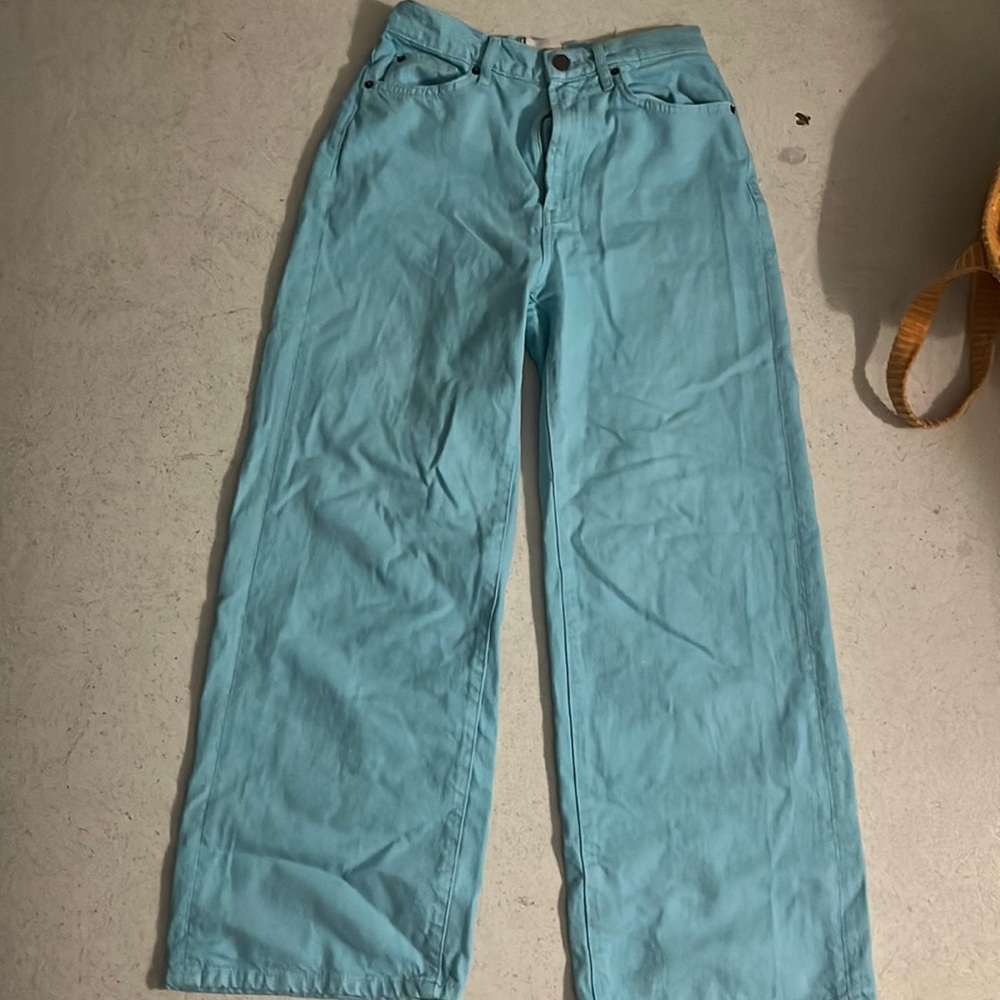 Worn once high and wide BDG jeans